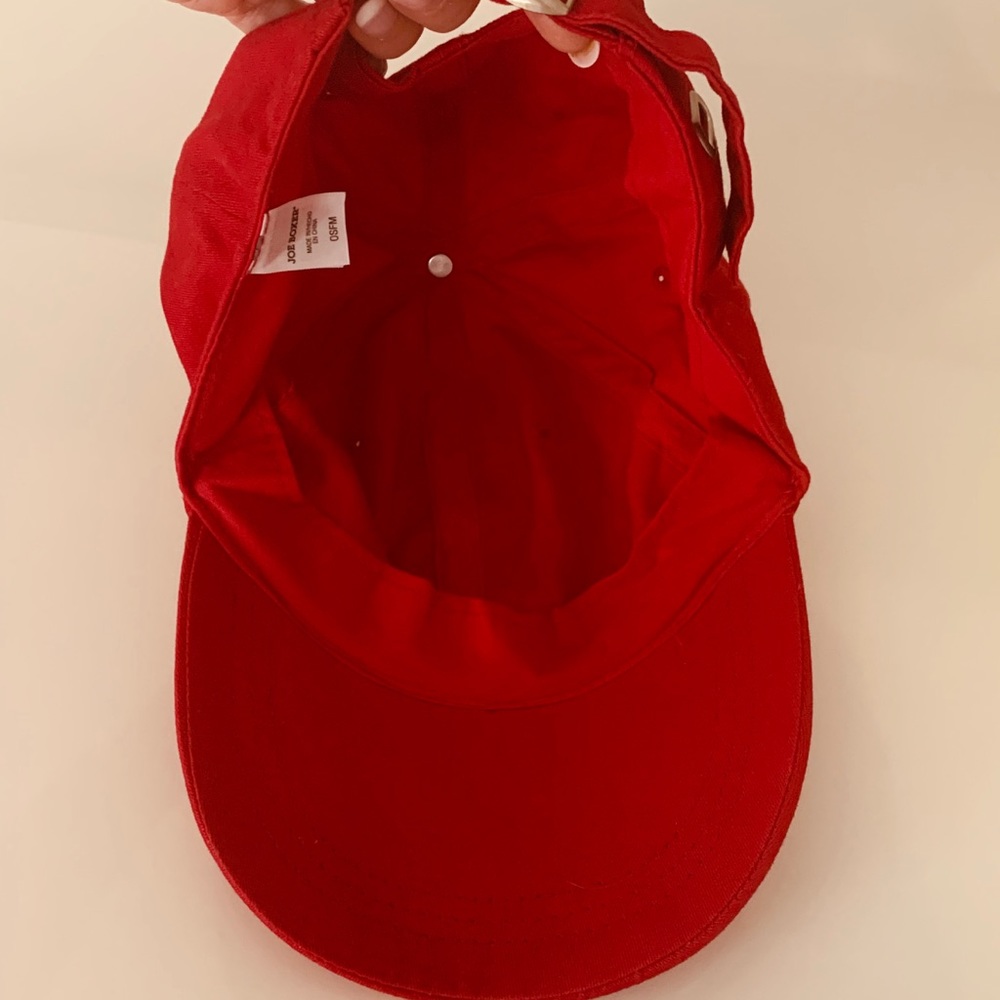 Red Baseball Cap Joe Boxer - Picture 3 of 5